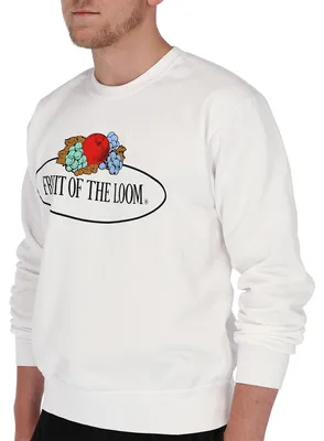 Produktbild von Fruit of the Loom Fruit of the Loom Sweatshirt mit großem Vintage-Logo