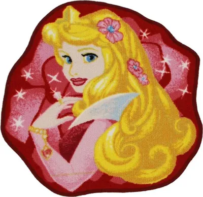 Immagine prodotto di Tappeto Aurora, La Bella Addormentata, rosso Disney 67x67