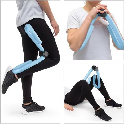 Produktbild von Famanu Beintrainer Widerstandstrainer für Arme, Beine und Brust - Blau