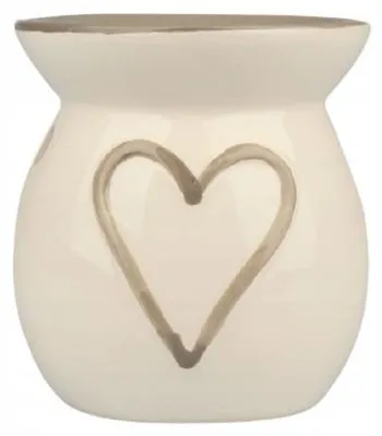 Produktbild von Dakls Aroma-Kamin Keramik mit Herz 10cm