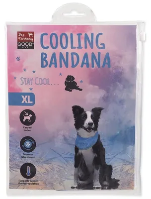 Produktbild von Dog Fantasy Kühlendes Halstuch XL 50–62 cm