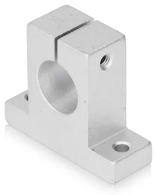 Lineare Schienenhalterung SK25, 4 Stück, Aluminium, für 25 mm Achse