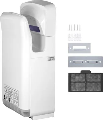 Zdjęcie produktu dla Elektryczny suszarkę do rąk – dwustronna – wytrzymała – 2000W – biała