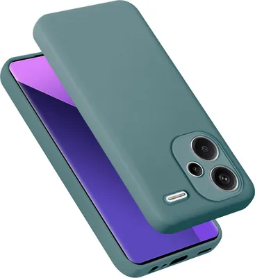 Immagine prodotto di Cadorabo Custodia per Xiaomi Redmi Note 13 Pro Plus Custodia in silicone per telefoni cellulari Custodia in silicone liquido, custodia protettiva resistente ai graffi e agli urti per Xiaomi Redmi Note 13 Pro Plus