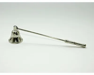 Obrázok produktu pre Zhasínač sviečok – cca 26 cm, pochrómovaný, zvonček Ø 5 cm