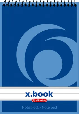 Produktbild von 5x Herlitz Spiral-Notizblock / Schreibblock / DIN A6 / liniert