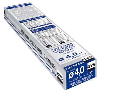 Obrázok produktu pre Elektródy GYS oceľ O4,0 mm (x47)