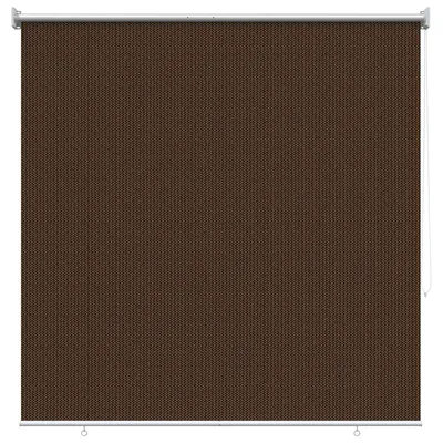 Image de Store extérieur vidaXL, protection UV 90 %, marron, 120 x 230 cm, HDPE