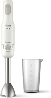 Produktbild von Philips Daily Collection HR2534/00 ProMix-Stabmixer, Pürierstab, Pulsfunktion, 1,2 m, 650 W, Weiß