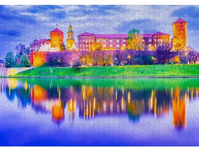 Image de Puzzle ENJOY : Château de Wawel, Cracovie, Pologne, 1 000 pièces