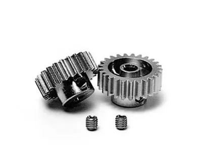 Productafbeelding van Tamiya aluminium tandwiel voor motor, 24/25 tanden, module 0,6