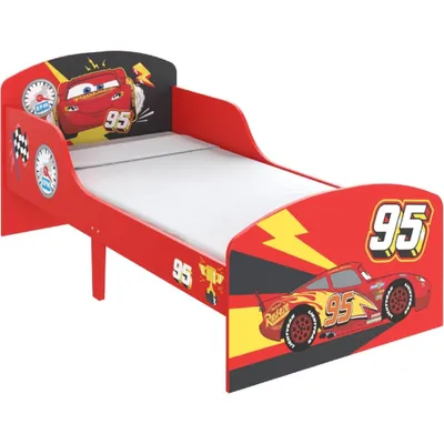 Produktbild von Disney Cars Holz-Kinderbett Lightning McQueen 75x143x64cm