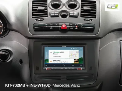 Produktbild von Alpine Einbauset mit CAN-Bus Interface für Mercedes Sprinter 906