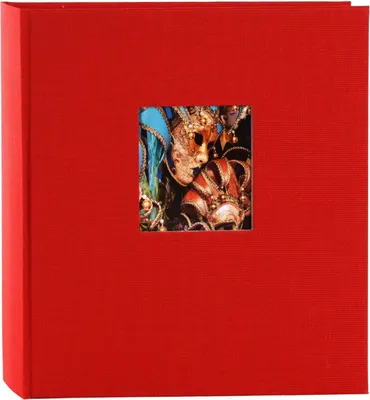 Produktbild von Goldbuch Bella Vista, Rot, 60 Blätter, Hardcover-Bindung, Polyurethan, Papier, Schwarz, 300 mm