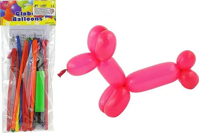 Obrázek produktu pro Dlouhé balónky s pumpičkou 57980