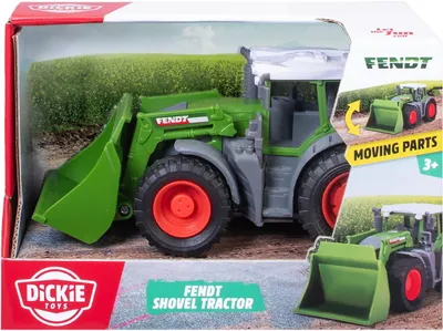 Produktbild von Dickie Spielfahrzeug Traktor Go Real / Farm Fendt Shovel Tractor 203732007