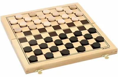 Produktbild von Faltbares Schachspiel aus Holz von hoher Qualität