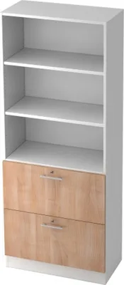 Produktbild von Registraturschrank 7300 RE, 5 OH 80 x 42 x 200,4 cm (BxTxH)