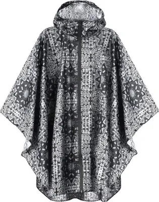 Produktbild von Famanu Regenponcho Leichtgewichtig Wasserdicht - Wiederverwendbare Atmungsaktive Kapuzenjacke für Outdoor-Aktivitäten