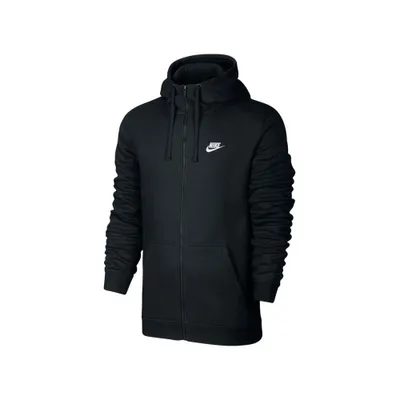 Produktbild von Nike Sportswear Full-Zip, Erwachsener, Männlich, Kapuzenpullover, Schwarz, Rollkragenpullover, Langärmlig