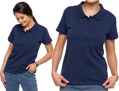 Produktbild von Moraj - Poloshirt Dunkelblau - Damenpoloshirt Größe S - Poloshirt Baumwolle - Poloshirt kurzarm