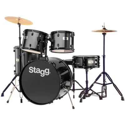 Obrázek produktu pro Stagg TIM122B Black Akustická bicí sada