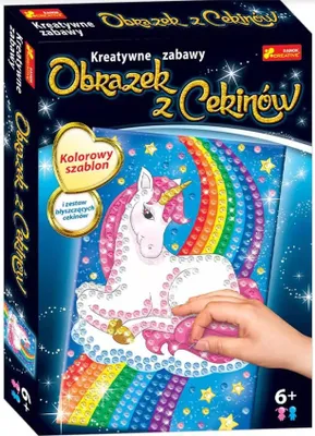 Produktbild von RANOK CREATIVE Paillettenbild. Einhorn 43916