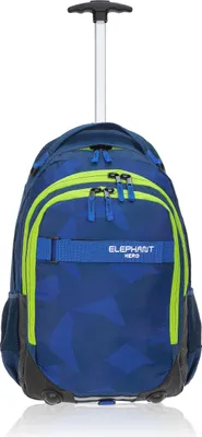 Produktbild von Schultrolley Elephant Hero Signature Trolley Ranzen Schulranzen Jungen Mädchen 12771 Cyber Camo Neon