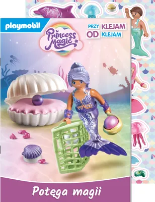 Obrázok produktu pre Książka z Naklejkami Princess Magic Przyklejam Odklejam