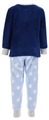 Produktbild von Frozen - Die Eiskönigin Elsa und Anna Mädchen Kinder Schlafanzug Kinder Pyjama , Farbe:Blau, Größe:98