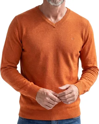 Produktbild von Redmond Basic Pullover Weicher Feinstrick, Angenehmes Tragegefühl, Vielseitig kombinierbar im Alltag