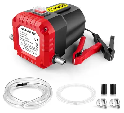 Obrázok produktu pre 12V čerpadlo na výmenu oleja - elektrické sacie čerpadlo na olej - prenosné čerpadlo na olej a palivo - sacie čerpadlo na motorový olej - vhodné pre automobily, lode, motocykle, nákladné vozidlá, karavany, terénne vozidlá