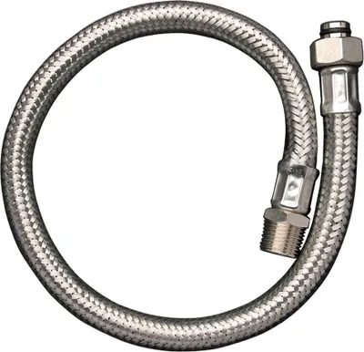 Produktbild von Hansgrohe Anschlußschlauch 2-Loch Thermostat Chrom für Wannenrand