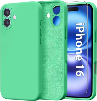 Obrázok produktu pre Puzdro pre Apple iPhone 16, silikónové, flexibilné + ochranné sklo 9H