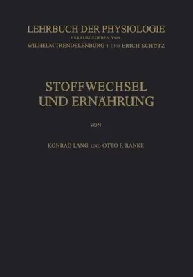 Produktbild von Stoffwechsel und Ernährung