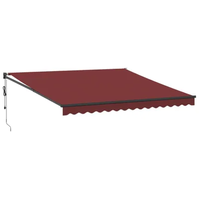 Produktbild von vidaXL Markise Automatisch Burgunderrot 400x300 cm