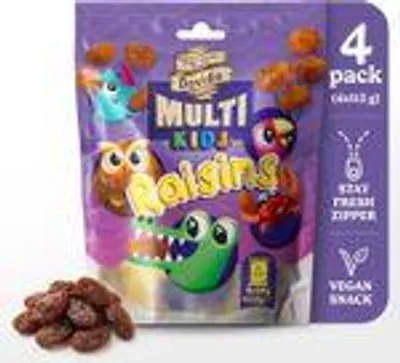 Obrázok produktu pre Dovido Multi Kids hrozienka 8x14 g bez pridaného cukru nesírené snack 4 ks