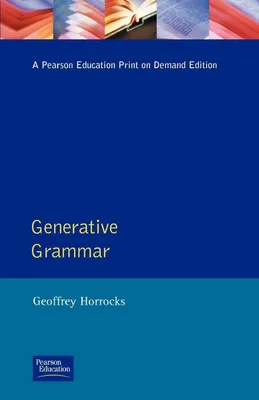 Produktbild von Generative Grammar