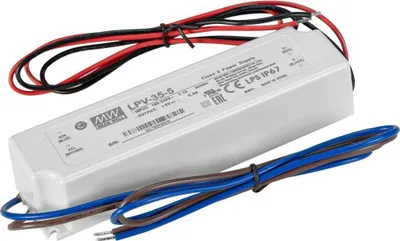 Image de MEANWELL Alimentation à découpage 30W / 5V IP67 (51405140)