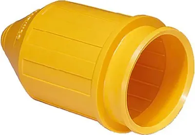 Obrázok produktu pre Vodotesný ochranný kryt PVC žltý pre 14.636.10 , 1 kus