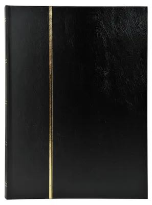 Image de EXACOMPTA Briefmarkenalbum 170 x 225 mm schwarz 32 Seiten