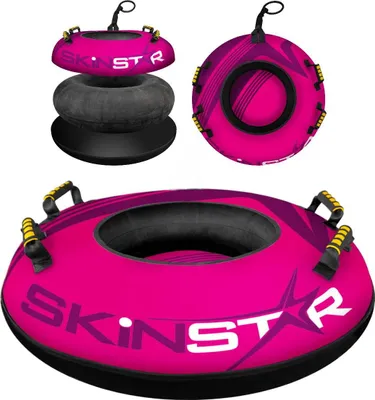 Produktbild von SkinStar Aufblasbare Schlitten SNOW TUBE Schlitten Bob Rodel Reifen Schneereifen Snowtube mit Griffe Float