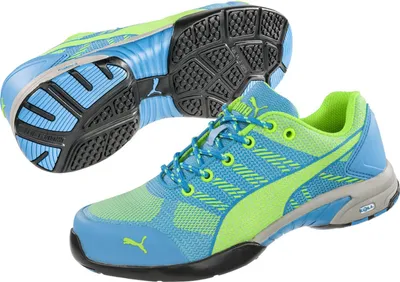 Image de PUMA® 10009382209987 PUMA® Damen S1P Sicherheitsschuhe "CELERITY KNIT BLUE" MISS SAFETY blau Größe 37