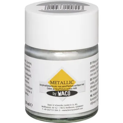 Produktbild von WACO 219005374 Acrylmattfarbe Metallic metallic silberfarben