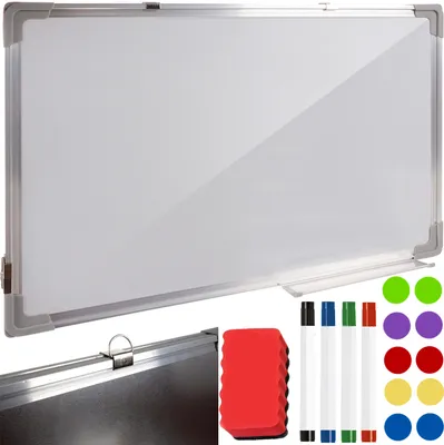Obrázok produktu pre Maaleo 22752 Magnetická tabuľa 40 x 60 cm + magnety + fixky + hubka, biela
