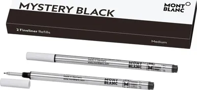 Produktbild von MONTBLANC Finelinerminen M mystery black 2 Stück