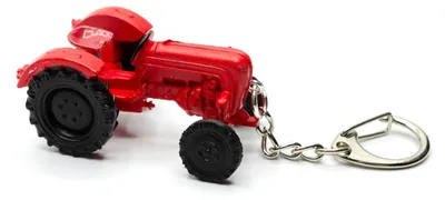 Produktbild von Traktor Schlüsselanhänger Miniblings Farm Trecker Bauernhof Bauer Bäuerin rot