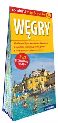 Obrázok produktu pre Węgry laminowany map&guide XL 2w1 przewodnik i mapa