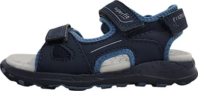 Produktbild von Superfit Criss Cross Kinderschuhe Jungen Sandalen Blau Freizeit, Schuhgröße:35 EU