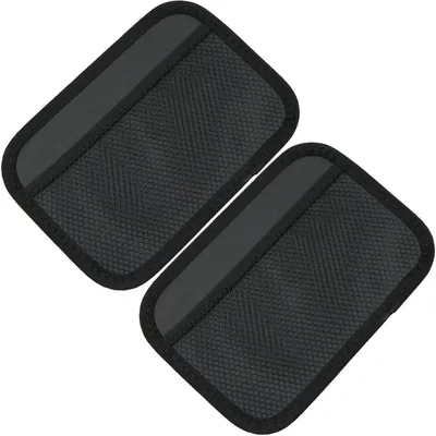 Zdjęcie produktu dla Organizer do bagażnika samochodowego, 2 sztuki, wymiary 20,2 x 13,8 cm, kolor czarny, elastyczna siatka